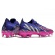 adidas Predator Edge.1 L FG Violet Equipe Argent Métallique Rose Choc