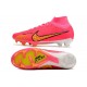 Nike Air Zoom Mercurial Superfly Elite IX FG Rose Jaune