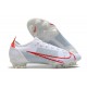 Nike Mercurial Vapor 14 Elite FG Homme Gris Rouge