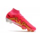 Nike Air Zoom Mercurial Superfly Elite IX FG Rose Jaune