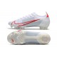 Nike Mercurial Vapor 14 Elite FG Homme Gris Rouge