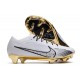 Chaussures Nike Zoom Mercurial Vapor 15 Elite FG Blanco Oro