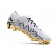 Chaussures Nike Zoom Mercurial Vapor 15 Elite FG Blanco Oro