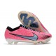 Chaussures Nike Zoom Mercurial Vapor 15 Elite FG Rose Argent