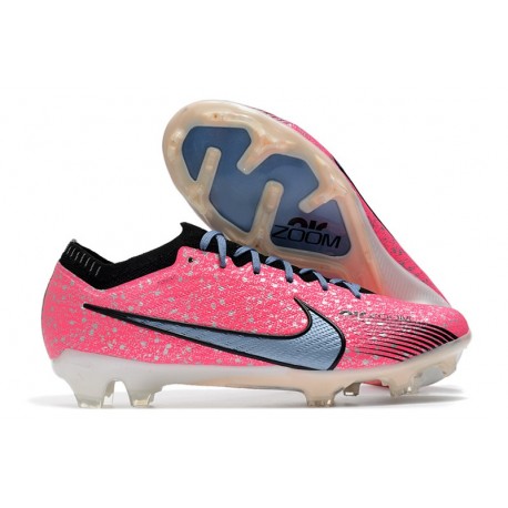 Chaussures Nike Zoom Mercurial Vapor 15 Elite FG Rose Argent