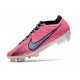 Chaussures Nike Zoom Mercurial Vapor 15 Elite FG Rose Argent