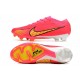 Chaussures Nike Zoom Mercurial Vapor 15 Elite FG Rose Jaune