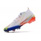 Chaussure adidas Predator Edge.1 FG Blanc Jaune Solaire Bleu Power
