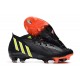 Chaussure adidas Predator Edge.1 FG Noir Jaune