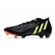 Chaussure adidas Predator Edge.1 FG Noir Jaune