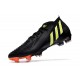 Chaussure adidas Predator Edge.1 FG Noir Jaune