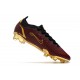 Nike Mercurial Vapor 14 Elite FG Homme Rouge Or