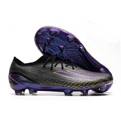 adidas X Speedportal.1 FG Crampons Noir Violet