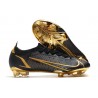 Nike Mercurial Vapor 14 Elite FG Homme Noir Or