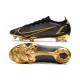 Nike Mercurial Vapor 14 Elite FG Homme Noir Or