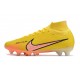Nike Zoom Mercurial Superfly IX Elite AG &nbsp;Lucent - Jaune Crépuscule Barely Grape