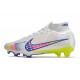 Nike Zoom Mercurial Superfly Elite 9 FG Blanc Rose Noir
