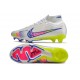 Nike Zoom Mercurial Superfly Elite 9 FG Blanc Rose Noir