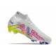 Nike Zoom Mercurial Superfly Elite 9 FG Blanc Rose Noir