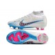 Nike Zoom Mercurial Superfly Elite 9 FG Blanc Bleu