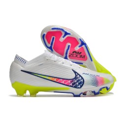 Nike Air Zoom Mercurial Vapor XV Elite FG Blanc Rose Volt