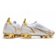 Nike Mercurial Vapor 14 Elite FG Homme Blanc Or