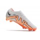 Nike Air Zoom Mercurial Vapor XV Elite FG Blanc Naranja