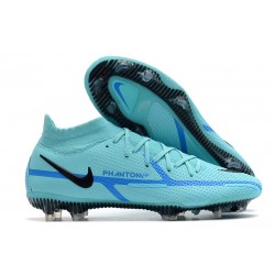 Crampons Nike Phantom GT2 Elite DF FG Bleu