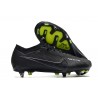 Nike Air Zoom Mercurial Vapor 15 Elite SG Shadow - Noir Gris Blanc Jaune Fluo