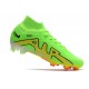 Nike Zoom Mercurial Superfly Elite 9 FG Vert Jaune