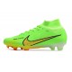 Nike Zoom Mercurial Superfly Elite 9 FG Vert Jaune