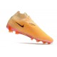 Crampons Nike Phantom GX DF Elite FG FG Teinte Citron Bordeaux Crush