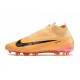 Crampons Nike Phantom GX DF Elite FG FG Teinte Citron Bordeaux Crush