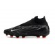Crampons Nike Phantom GX DF Elite FG FG Noir Blanc Sommet Gris Fumée