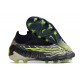Crampons Nike Phantom GX DF Elite FG FG Noir Volt Blanc Bleu Lumière