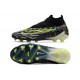 Crampons Nike Phantom GX DF Elite FG FG Noir Volt Blanc Bleu Lumière