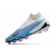 Crampons Nike Phantom GX DF Elite FG FG Bleu Baltique Rose Blanc Bleu Laser