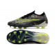 Nike Phantom GX Elite FG Crampon Noir Volt Blanc Bleu Lumière