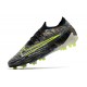 Nike Phantom GX Elite FG Crampon Noir Volt Blanc Bleu Lumière