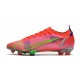 Nike Mercurial Vapor 14 Elite FG Homme Rubis Argent Metallique