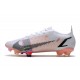 Nike Mercurial Vapor XIV Elite FG Blanc Noir Carmin Rose