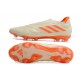 Crampons de Foot adidas Copa Pure+ FG Blanc Cassé Orange Solaire Equipe