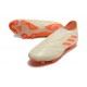 Crampons de Foot adidas Copa Pure+ FG Blanc Cassé Orange Solaire Equipe