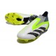 adidas Performance Predator Accuracy+ FG Blanc Vert Noir