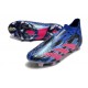 adidas Predator Accuracy+ FG Bleu Lucide Magenta Réel Equipe Noir Foncé