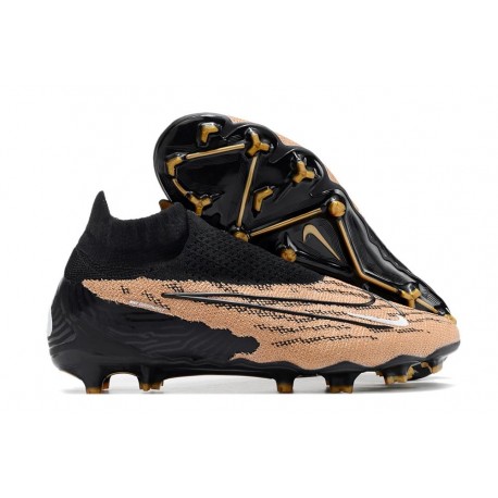 Crampons Nike Phantom GX DF Elite FG FG Marron Noir