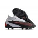 Crampons Nike Phantom GX DF Elite FG FG Noir Gris Rouge