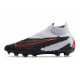 Crampons Nike Phantom GX DF Elite FG FG Noir Gris Rouge