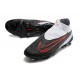 Crampons Nike Phantom GX DF Elite FG FG Noir Gris Rouge