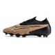 Nike Phantom GX Elite FG Crampon Marron Noir